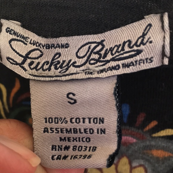 Lucky Brand Women’s Tee🌸Worn Once - Picture 3 of 5